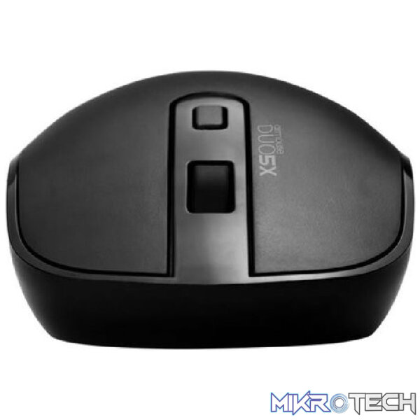 Alcatroz Airmouse Duo 5X Bluetooth and Wireless Mouse - Black - Image 2