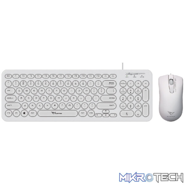 Alcatroz Jellybean U2000 Keyboard and Mouse - White - Image 23