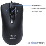 Alcatroz Jellybean U2000 Keyboard and Mouse - Black/Red - Image 6