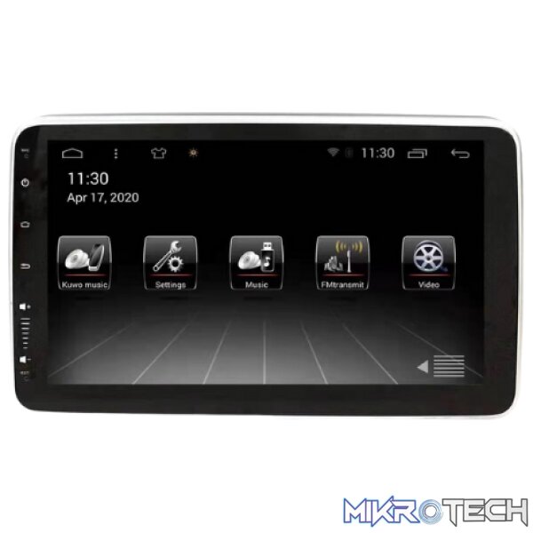 BLACKSPIDER BSM101DD 10.1" Double Din Tablet Android 360 Degree Rotation - Image 2