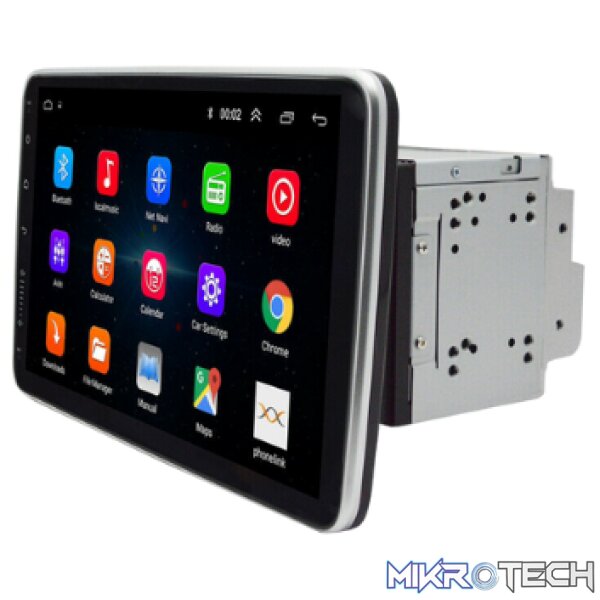 1-575-3 BLACKSPIDER BSM101DD 10.1" Double Din Tablet Android 360 Degree Rotation - Image 1