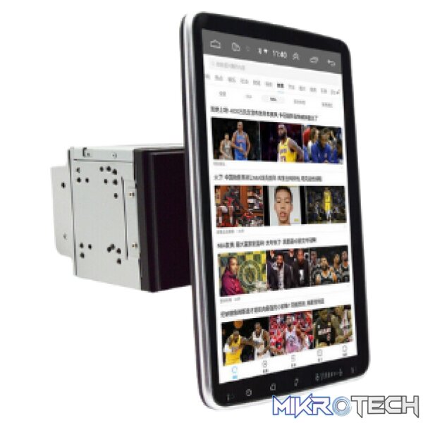 BLACKSPIDER BSM101DD 10.1" Double Din Tablet Android 360 Degree Rotation - Image 5