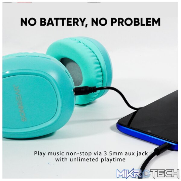 SonicGear Airphone 3 Bluetooth Headset - Black - Image 11