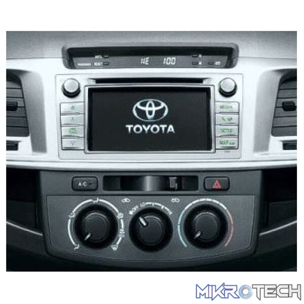 TOYOTA Hilux, Fortuner, SW4 2011-2015 Double Din Trimplate - Image 2