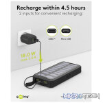 Goobay Outdoor Fast Charge 20 000 mAh Power Bank with Solar - Image 8