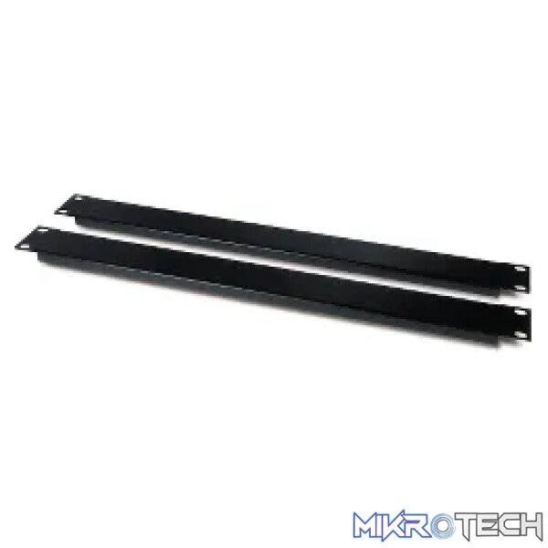 1U BLANKING PANEL KIT 19INCH BLACK - Image 2