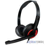 SonicGear Xenon 2 Headset with Mic - Festive Red
