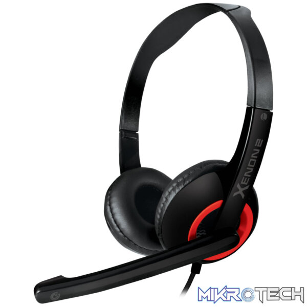 1_56e64812-b3e2-4f1c-98ef-c8486194ff18_1080x SonicGear Xenon 2 Headset with Mic - Festive Red - Image 1