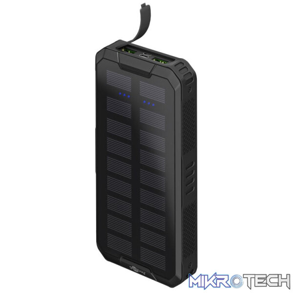 Goobay Outdoor Fast Charge 20 000 mAh Power Bank with Solar - Image 2