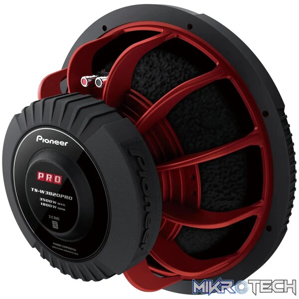 Pioneer TS-W3820PRO 15" 3500W 1800W DVC Subwoofer - Image 2