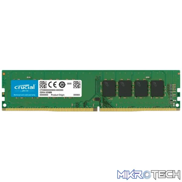 200728160010178728 Crucial 8GB DDR4-3200 UDIMM CL22 (8Gbit/16Gbit), EAN: 649528903549 - Image 1
