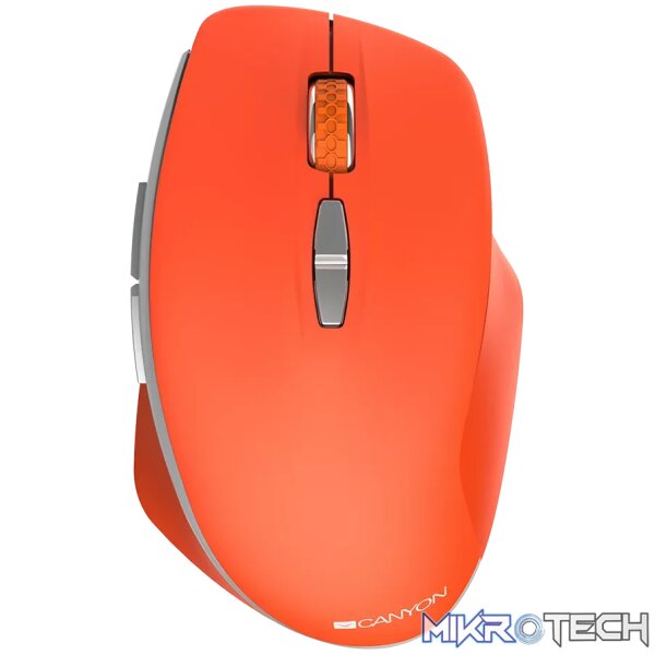 200907160017960462 CANYON mouse MW-21 BlueLED 7buttons Wireless Red - Image 1