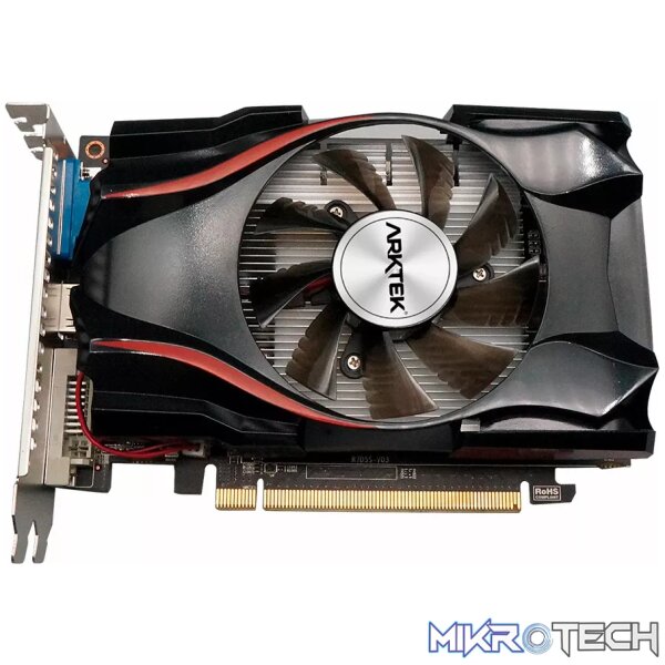 201217150046515127 Arktek AMD Radeon R7 240 4GB GDDR5 128-bit HDMI / DVI / VGA Graphics Card - Image 1