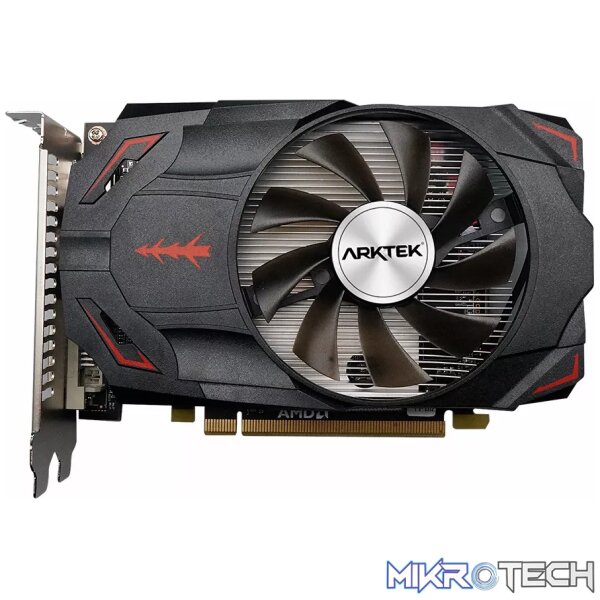 Arktek AMD Radeon RX550 4GB GDDR5 128-bit HDMI / DVI / DP Graphics Card - Image 2