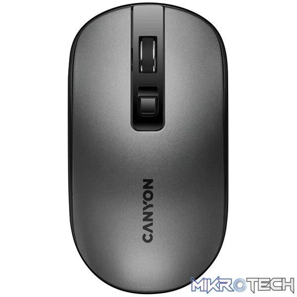210116140912021799 CANYON mouse MW-18 Wireless Charge Dark Grey - Image 1