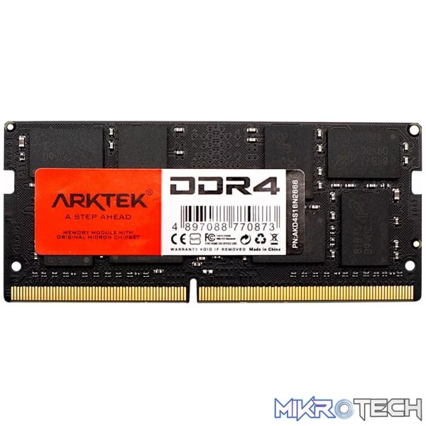 210424120013408755 Arktek Memory 4GB DDR4 PC-2666 DIMM RAM Module for Notebook - Image 1