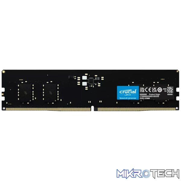211102170016420605 Crucial 8GB DDR5-4800 UDIMM CL40 (16Gbit), EAN: 649528905611 - Image 1