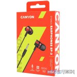 CANYON headphones EP-3 Mic 1.2m Red - Image 3