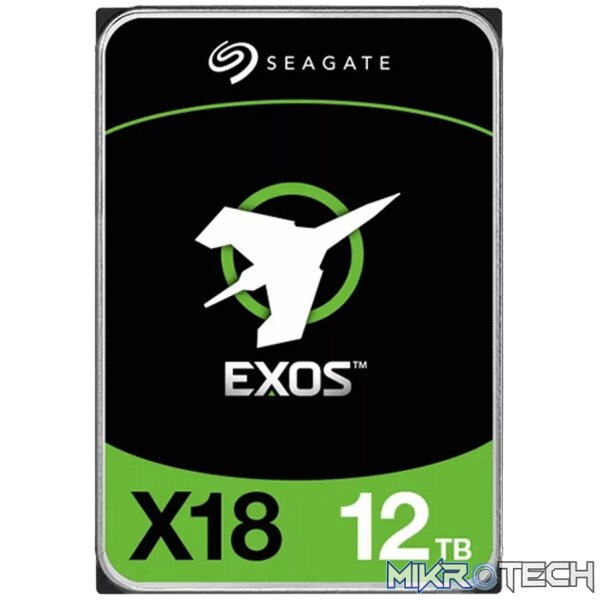 220421140010899023 SEAGATE HDD Server Exos X18 HDD 512E/4KN (3.5'/ 12TB/ SAS 12Gb/s / 7200rpm) - Image 1