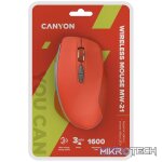 CANYON mouse MW-21 BlueLED 7buttons Wireless Red - Image 4