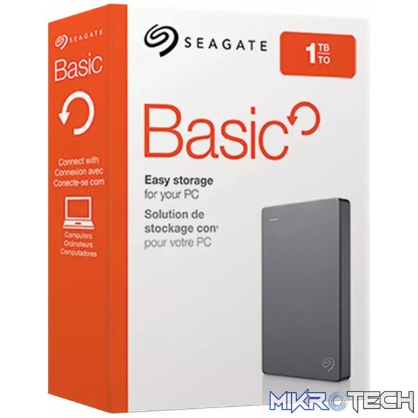 220518160021049219 SEAGATE HDD External Basic (2.5'/1TB/USB 3.0) - Image 1