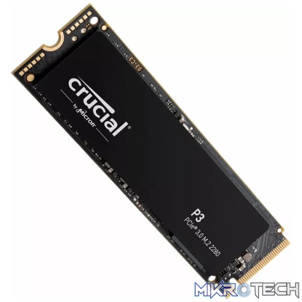 220615120010451145 Crucial® P3 500GB 3D NAND NVMe™ PCIe® M.2 SSD, EAN: 649528918758 - Image 1