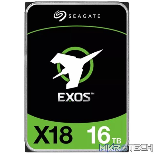 221031150019275435 SEAGATE HDD Server Exos X18 HDD 512E/4KN ( 3.5'/ 16TB/ SATA 6Gb/s / 7200rpm) - Image 1