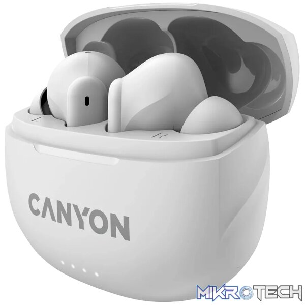 CANYON headset TWS-8  ENC White - Image 3