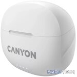 CANYON headset TWS-8  ENC White - Image 4