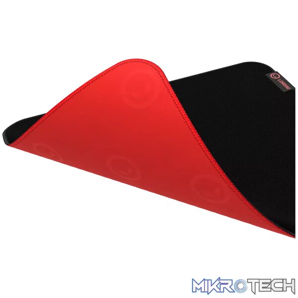Lorgar Main 323, Gaming mouse pad, Precise control surface, Red anti-slip rubber base, size: 360mm x 300mm x 3mm, weight 0.21kg - Image 5