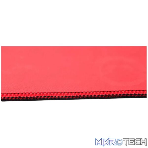 Lorgar Main 323, Gaming mouse pad, Precise control surface, Red anti-slip rubber base, size: 360mm x 300mm x 3mm, weight 0.21kg - Image 7
