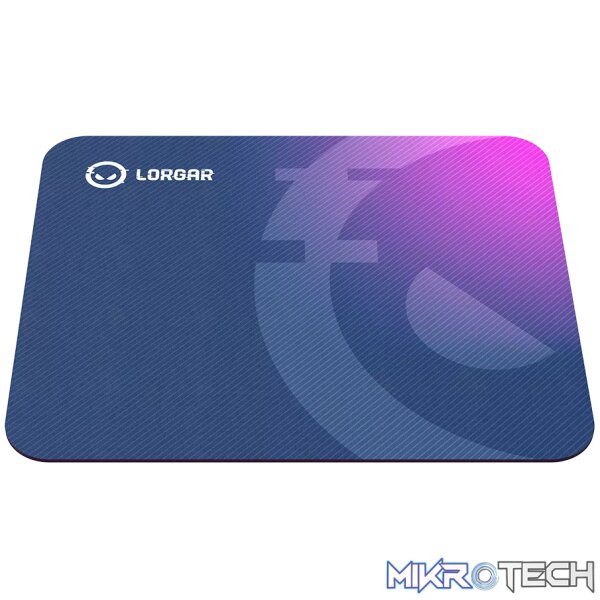 Lorgar Main 133, Gaming mouse pad, High-speed surface, Purple anti-slip rubber base, size: 360mm x 300mm x 3mm, weight 0.2kg - Image 4