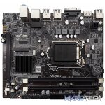 Arktek Intel H55 Chipset, Socket LGA1156, Dual Channel DDR3, Integrated Intel Graphics X4500 HD, 2 x DDR3 Slots, Realtek 10/100/1000 Gigabit LAN, Realtek Audio, 3 x SATA Ports, 2 x USB 2.0, 1 x PCI Express x16 Slot, Micro-ATX - Image 2