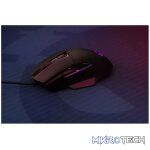 LORGAR Jetter 357, gaming mouse, Optical Gaming Mouse with 6 programmable buttons, Pixart ATG4090 sensor, DPI can be up to 8000, 30 million times key life, 1.8m PVC USB cable, Matt UV coating and RGB lights with 4 LED flowing mode, size:124.90*71.65*41.36mm, 75g - Image 6