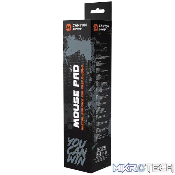 CANYON pad Speed MP-5 350x250mm Black - Image 3