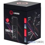 LORGAR Soner 313, Gaming Microphone, USB condenser microphone with Volume Knob & Echo Knob, Frequency Response: 80 Hz—17 kHz, including 1x Microphone, 1 x 2.5M USB Cable, 1 x Tripod Stand, dimensions: Ø47.4*158.2*48.1mm, weight: 243.0g, Black - Image 8