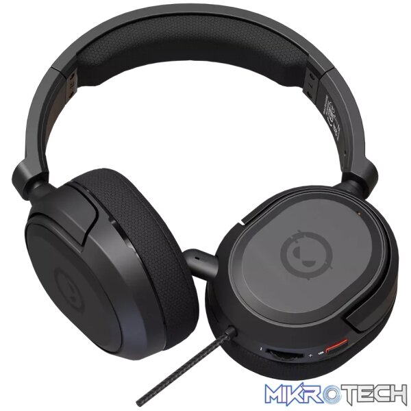 LORGAR Kaya 360, USB Gaming headset with microphone, CM108B, Plug&Play, USB-A connection cable 2m, fabric ear pads, size: 192*184.7*88mm, 0.314kg, black - Image 4