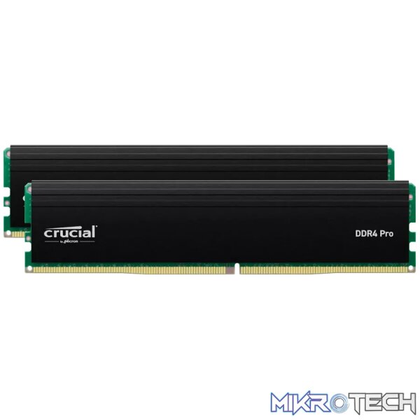 230824160010566296 Crucial Pro 32GB Kit (2x16GB) DDR4-3200 UDIMM CL22 (8Gbit/16Gbit), EAN: 649528937780 - Image 1