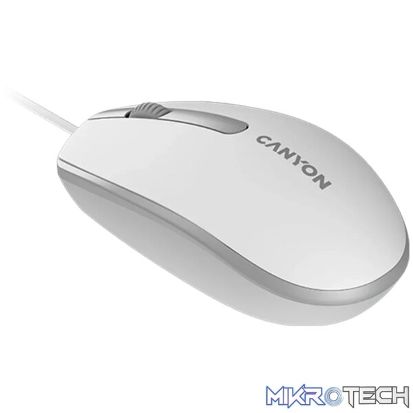 CANYON mouse M-10 Wired White Grey - Image 4