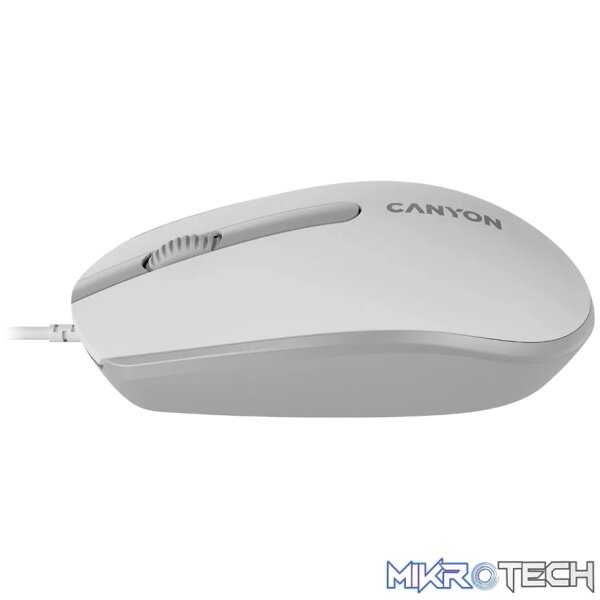 CANYON mouse M-10 Wired White Grey - Image 5