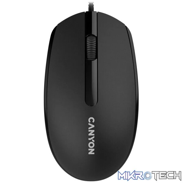 231025180018999686 CANYON mouse M-10 Wired Black - Image 1