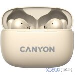 CANYON headset OnGo TWS-10 ANC+ENC Beige - Image 2