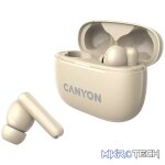 CANYON headset OnGo TWS-10 ANC+ENC Beige - Image 5