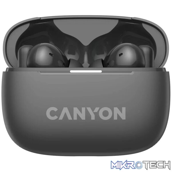 CANYON headset OnGo TWS-10 ANC+ENC Grey - Image 2