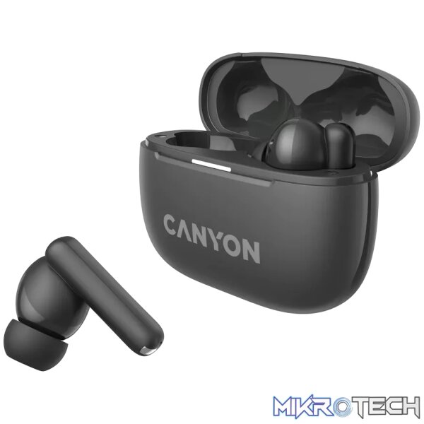 CANYON headset OnGo TWS-10 ANC+ENC Grey - Image 5