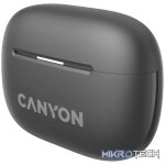 CANYON headset OnGo TWS-10 ANC+ENC Grey - Image 6