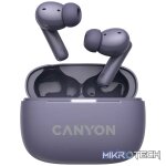 CANYON headset OnGo TWS-10 ANC+ENC Purple
