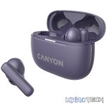 CANYON headset OnGo TWS-10 ANC+ENC Purple - Image 3