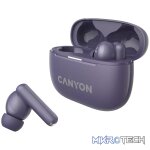 CANYON headset OnGo TWS-10 ANC+ENC Purple - Image 5