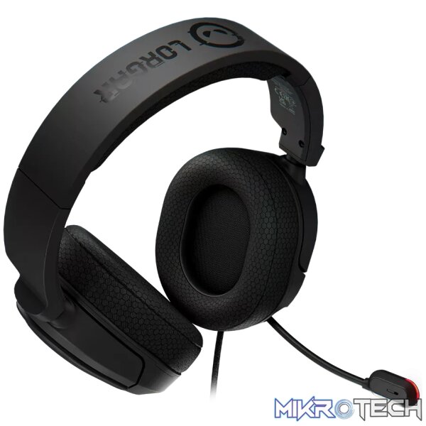 LORGAR Kaya 460, USB Gaming headset with microphone, CM108B, RGB backlight, Plug&Play, USB-A connection cable 2m, fabric ear pads, size: 192*184.7*88mm, 0.329kg, black - Image 4